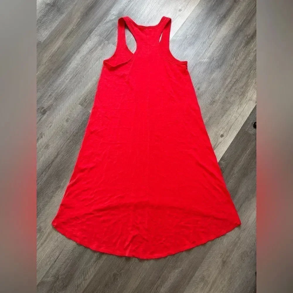 J. Crew Hi Low Swingy Tank Dress Medium Minimalist Racerback
